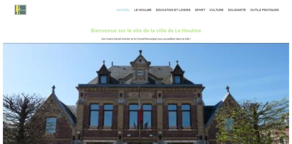 Visuel accueil Site Mairie du Houlme